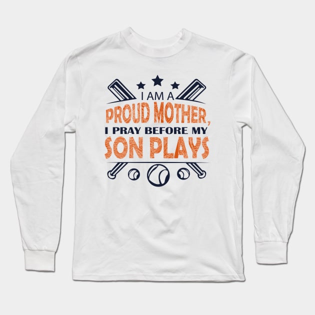 Great proud mother Long Sleeve T-Shirt by manal